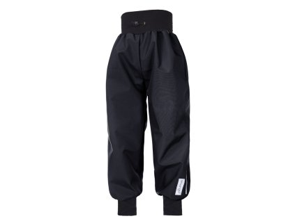 Kalhoty softshell tenké náplet - černá Velikost oblečení: 110