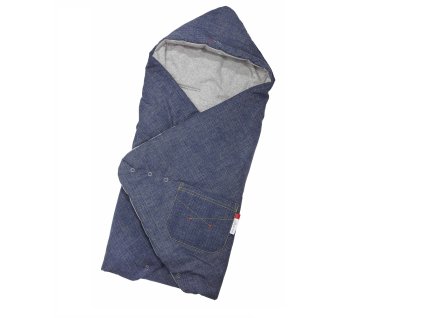 39975 zavinovacka multifunkcni jeans outlast denim sedy melir