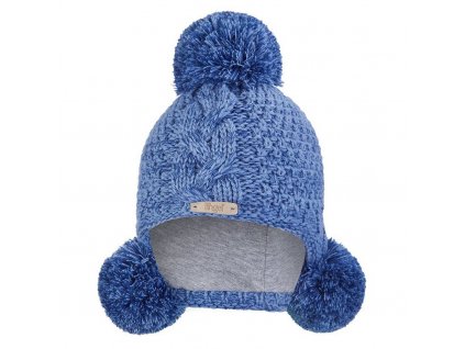 41667 cepice pletena 3 bambule outlast denim melir