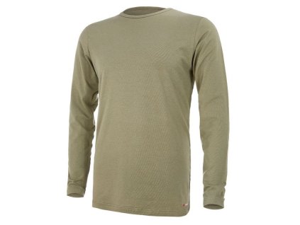 Tričko pánské DR tenké Outlast® - khaki Velikost oblečení: L