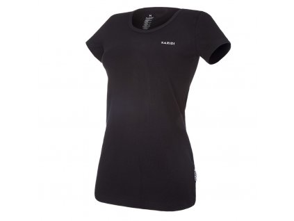 Tričko dámské tenké KR REFLEX Outlast® - černá Velikost: L