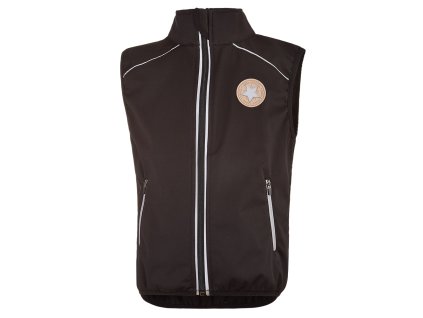 Vesta softshell STRETCH - černá Velikost oblečení: 86