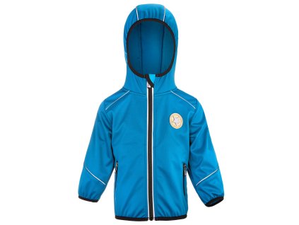 Bunda softshell STRETCH - petrolej Velikost oblečení: 122