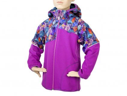 Bunda softshell Fantom BUN 0308 Orchidej s peříčky 26