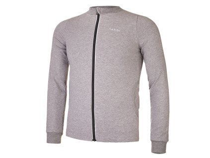 46146 mikina reflex smyk rozepinaci outlast sedy melir