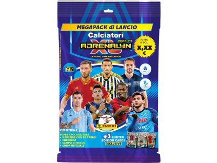 PANINI ITALSKÁ SERIE A 23/24 Sběratelské karty Adrenalyn XL Starter Set