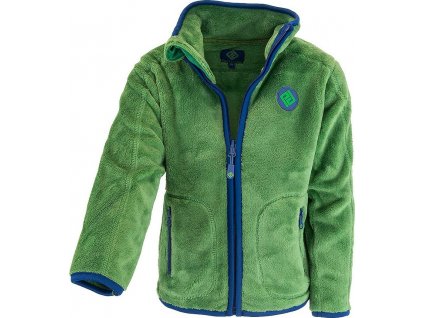 mikina dětská chlupatá se stojáčkem, Pidilidi, PD1139-19, zelená (SizeAge 2/3let, Velikost 86/92)