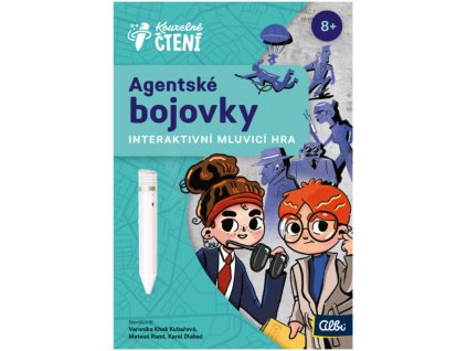 ALBI Kouzelné čtení Hra interaktivní Agentské bojovky