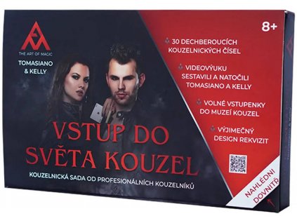 Vstup do světa kouzel kouzelnická sada Tomasiano a Kelly