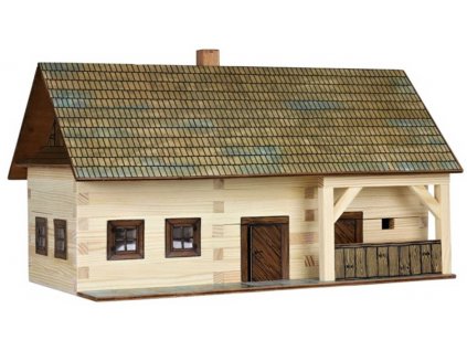 WALACHIA Usedlost W03 Hobby Kit DŘEVĚNÁ STAVEBNICE