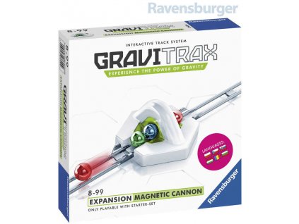 RAVENSBURGER Stavebnice GraviTrax Magnetický kanon rozšíření ke koulodráze