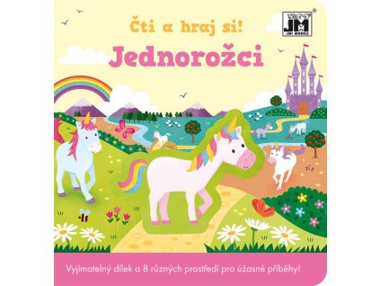 JIRI MODELS Čti a hraj si Jednorožec knížka s aktivitami