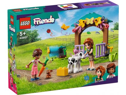 LEGO FRIENDS Autumn a její stáj pro telátko 42607 STAVEBNICE