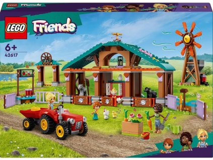 LEGO FRIENDS Útulek pro zvířátka z farmy 42617 STAVEBNICE