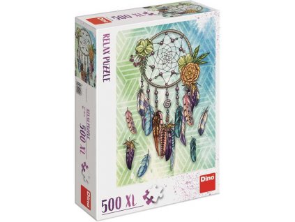 DINO Puzzle 500 dílků XL Lapač snů II. 47x66cm skládačka
