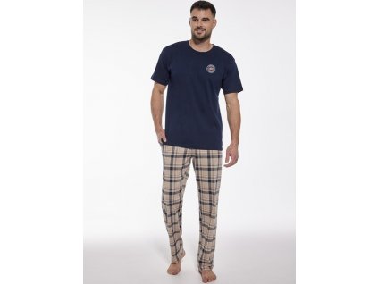 Pánské pyžamo Cornette nadměrné 136 3- (Velikost 5XL, Vzor 1360166)