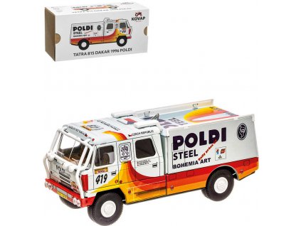 KOVAP Auto Tatra 815 Dakar 1996 Poldi model 16cm kov 8200