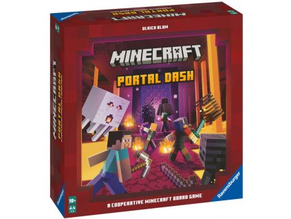 RAVENSBURGER Hra Minecraft Portal Dash *SPOLEČENSKÉ HRY*