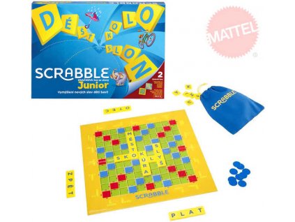 MATTEL Hra Scrabble Junior   * SPOLEČENSKÉ HRY *