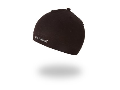 Čepice tenká Outlast® - černá Velikost čepic: 4 | 45-48 cm
