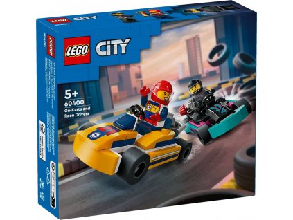 LEGO CITY Motokáry s řidiči 60400 STAVEBNICE