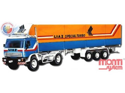 SEVA Monti System 08.1 Auto Liaz CAMION stavebnice MS08.1 0103-8.1