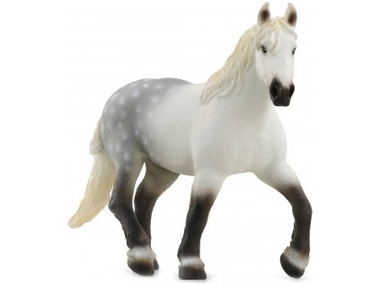 SCHLEICH Percheronská klisna figurka ručně malovaná zvířátko koník