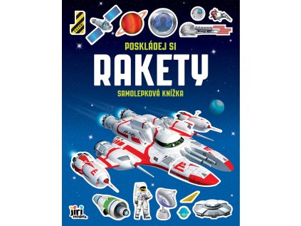 JIRI MODELS Poskládej si rakety samolepková knížka