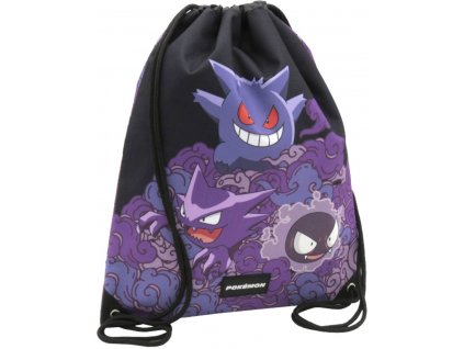 Batoh dětský stahovací vak na záda Pokémon Gengar