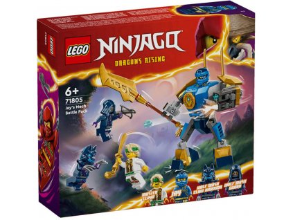 LEGO NINJAGO Bojový balíček Jayova robota 71805 STAVEBNICE