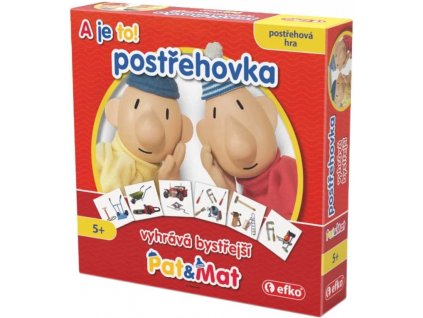 EFKO Hra Pat a Mat Postřehovka *SPOLEČENSKÉ HRY*