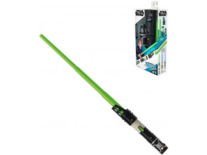 HASBRO STAR WARS Meč Luke Skywalker Lightsaber Forge zelený plast