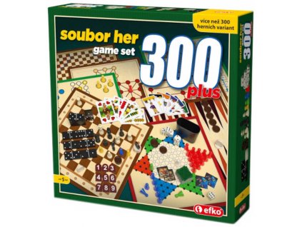 EFKO Velký soubor her 300 plus *SPOLEČENSKÉ HRY*