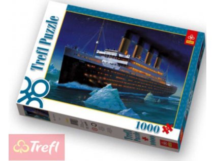 TREFL PUZZLE Titanic 68x48cm 1000 dílků skládačka v krabici