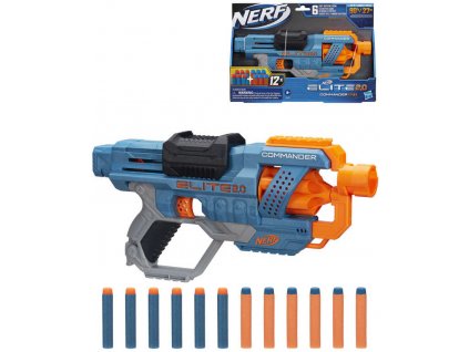 HASBRO NERF ELITE 2.0 Commander RD-6 set blaster + 12 šipek