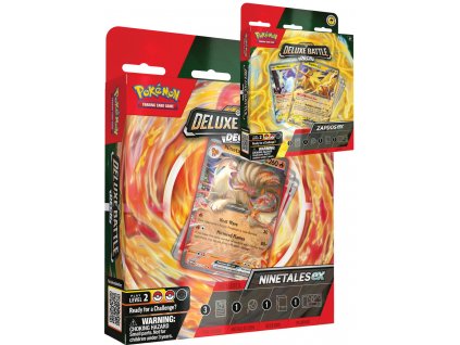 Hra Pokémon TCG: Deluxe Battle Deck Ninetales ex / Zapdos ex 2 druhy