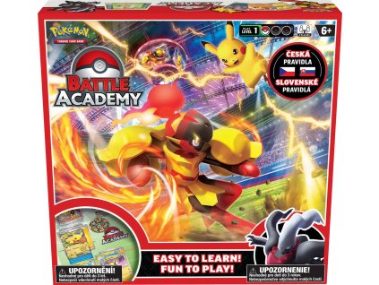 Hra Pokémon TCG: Battle Academy 2024 herní set 180+ karet CZ/SK