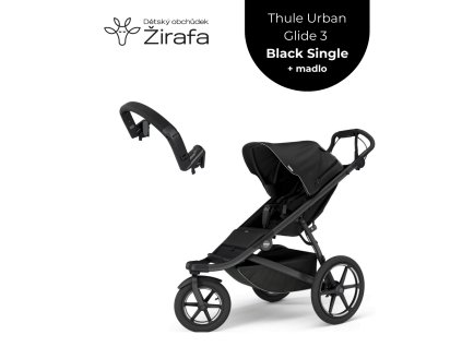 Akční set Thule Urban Glide 3 Magnetic Buckle BLACK 3v1 2025