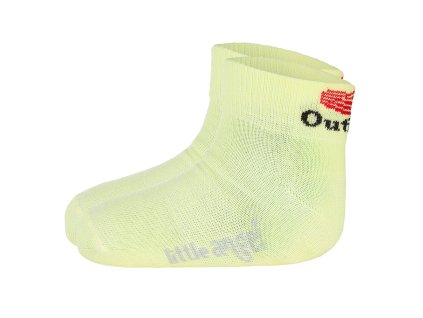 47825 ponozky detske nizke outlast citronova