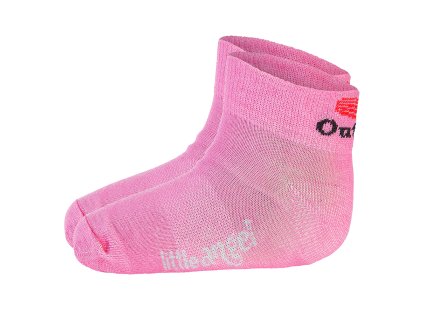 47828 ponozky detske nizke outlast ruzova