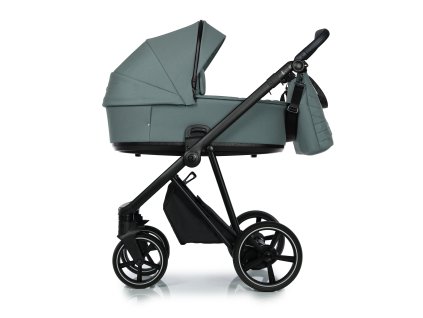 Kombinovaný kočárek Roan Ivi Pine Green Black 2026