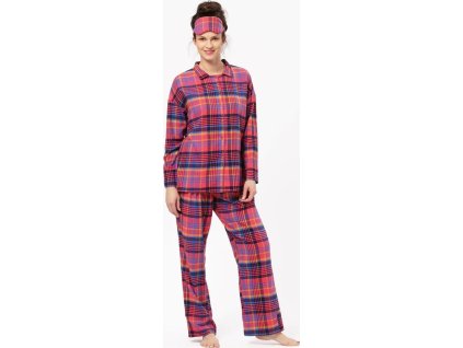 Dámské pyžamo Key LNS 483 nadměrné (Velikost 4XL, Vzor 483)