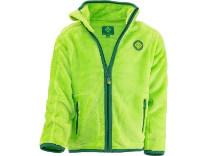mikina dětská chlupatá se stojáčkem, Pidilidi, PD1156-19, zelená (Velikost 86/92, SizeAge 18-24m)