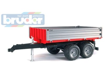 BRUDER 02019 (2019) Sklápěcí přívěs 2 nápravy sklápěčka plast