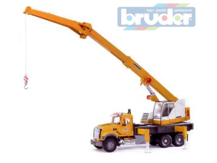 BRUDER 02818 (2818) Auto MACK GRANIT autojeřáb