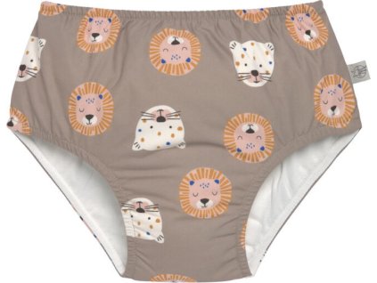 Lässig SPLASH Swim Diaper Girls wild cats choco 07-12 mon.