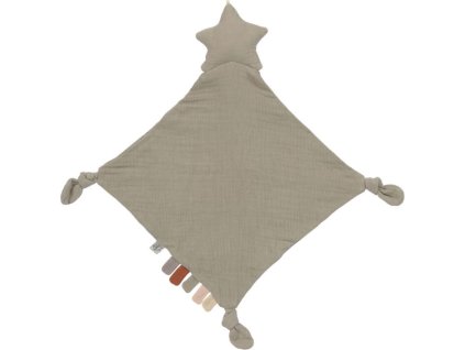 Lässig BABIES Baby Comforter 2024 Little Universe Star olive