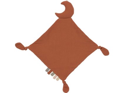 Lässig BABIES Baby Comforter 2024 Little Universe Moon rust