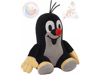 MORAVSKÁ ÚSTŘEDNA Krtek (krteček) mluvící 15 cm * PLYŠOVÉ HRAČKY *