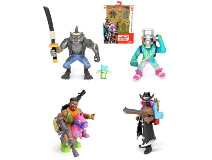 Fortnite Battle Royale W2 Velký herní set 4 figurky s doplňky plast